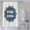 Logo Shower Curtain - 70"x83" - Lifestyle