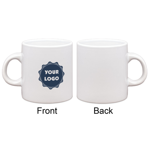 Logo Single Shot Espresso Cup - Single - Front & Back