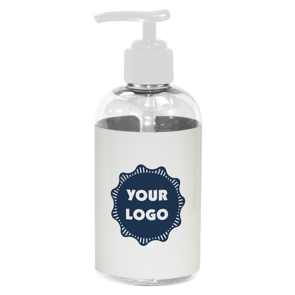 Logo Small Liquid Dispenser (8 oz) - White