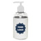 Logo Plastic Soap / Lotion Dispenser - 8 oz - Small - White