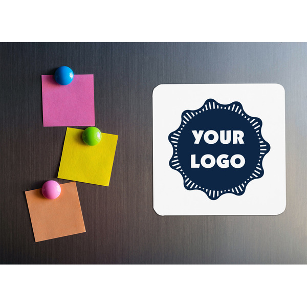 Logo Square Fridge Magnet - LIFESTYLE
