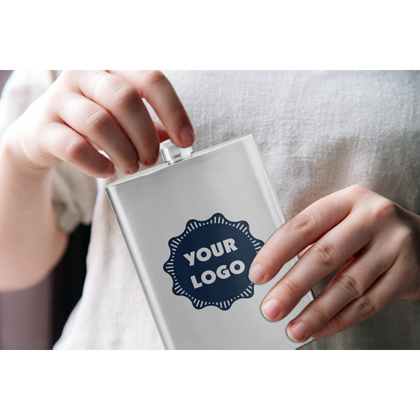 Logo Stainless Steel Flask - LIFESTYLE 1