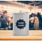 Logo Stainless Steel Flask - LIFESTYLE 2