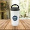 Logo Stainless Steel Travel Cup - Lifestyle