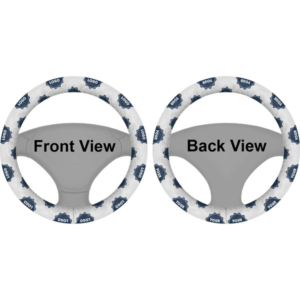 Logo Steering Wheel Cover- Front and Back
