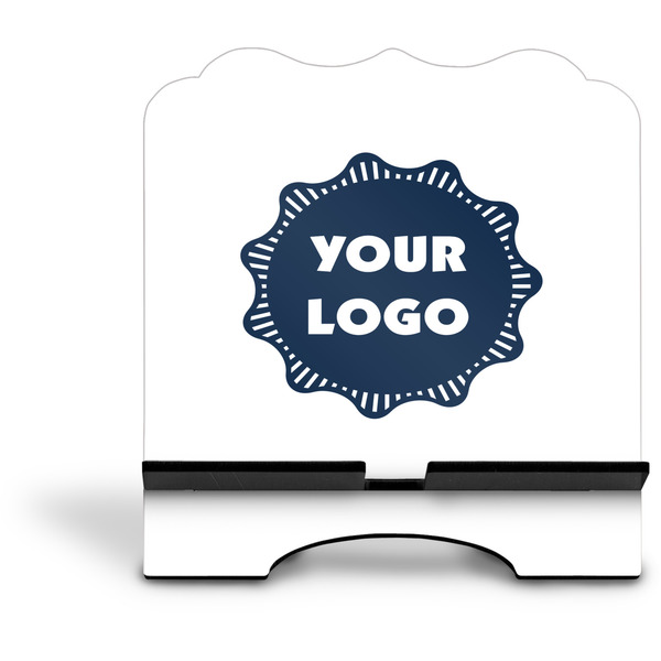 Logo Stylized Tablet Stand - Front without iPad