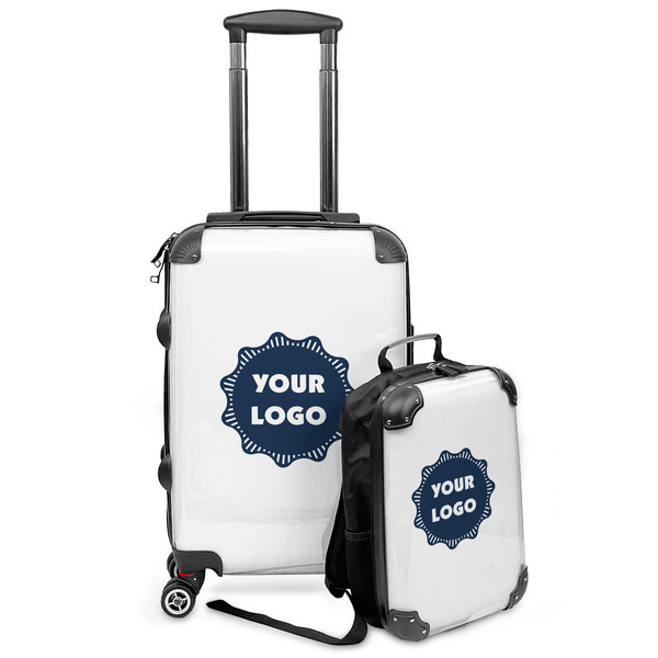 Custom Logo Kids 2-Piece Luggage Set - Suitcase & Backpack