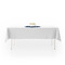 Logo Tablecloths (58"x102") - LIFESTYLE (side view)