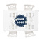 Logo Tablecloths (58"x102") - TOP VIEW (with plates)