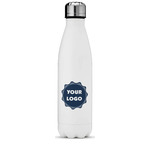 Logo Water Bottle - 17 oz - Stainless Steel - Full Color Printing
