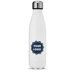 Logo Water Bottle - 17 oz - Stainless Steel - Full Color Printing