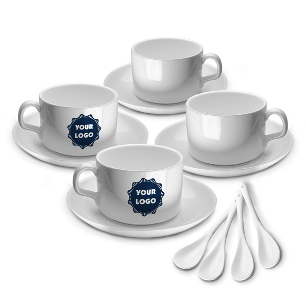 Custom Logo Tea Cup - Set of 4