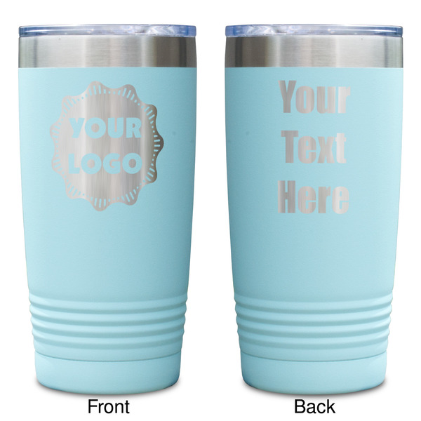 Logo Teal Polar Camel Tumbler - 20oz -Double Sided - Approval