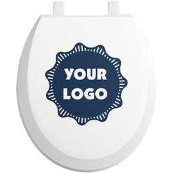 Logo Toilet Seat Decal - Round