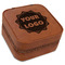 Logo Travel Jewelry Box - Rawhide Leather