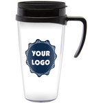 Logo Acrylic Travel Mug with Handle