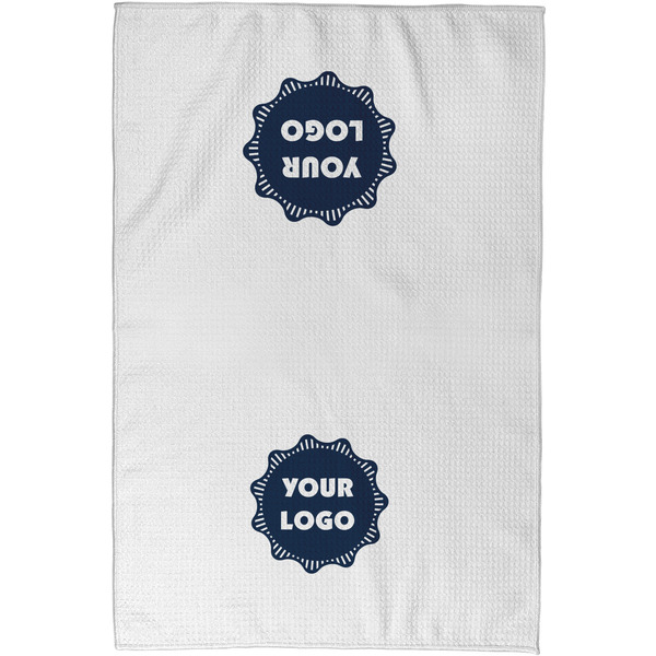 Logo Waffle Towel - Partial Print - Approval Image