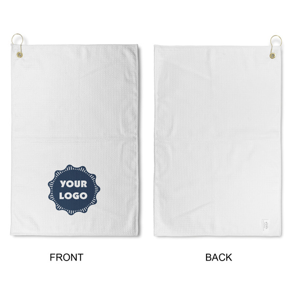 Logo Waffle Weave Golf Towel - Approval