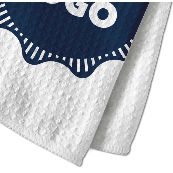 Logo Waffle Weave Towel - Closeup of Material Image