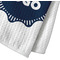 Logo Waffle Weave Towel - Closeup of Material Image