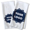 Logo Waffle Weave Towels - Two Print Styles