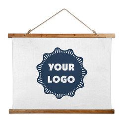 Logo Wall Hanging Tapestry - Wide