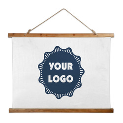 Logo Wall Hanging Tapestry - Wide