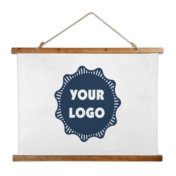 Custom Logo Wall Hanging Tapestry - Wide