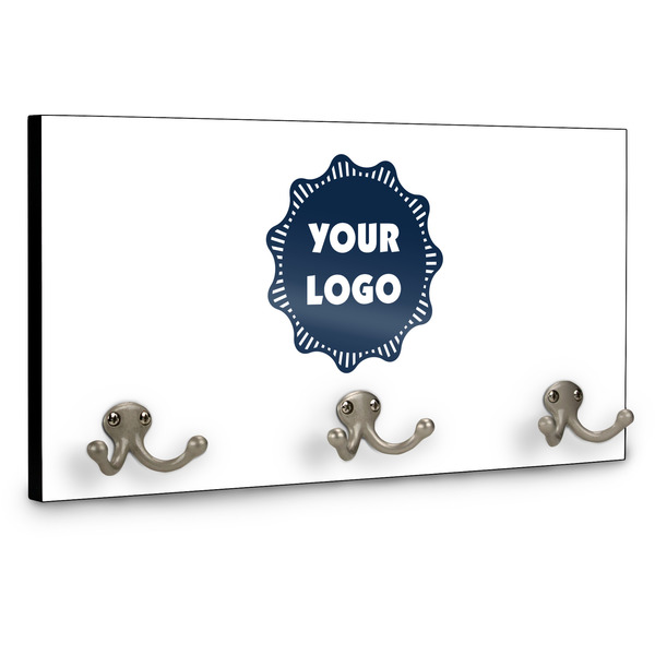 Logo Wall Mounted Coat Hanger - Side View