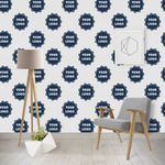 Logo Wallpaper & Surface Covering - Water Activated - Removable