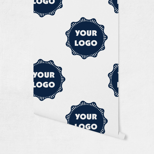 Logo Wallpaper on Wall