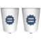 Logo Waste Basket - White - Double Sided - Approval