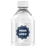 Logo Water Bottle Labels - Custom Sized