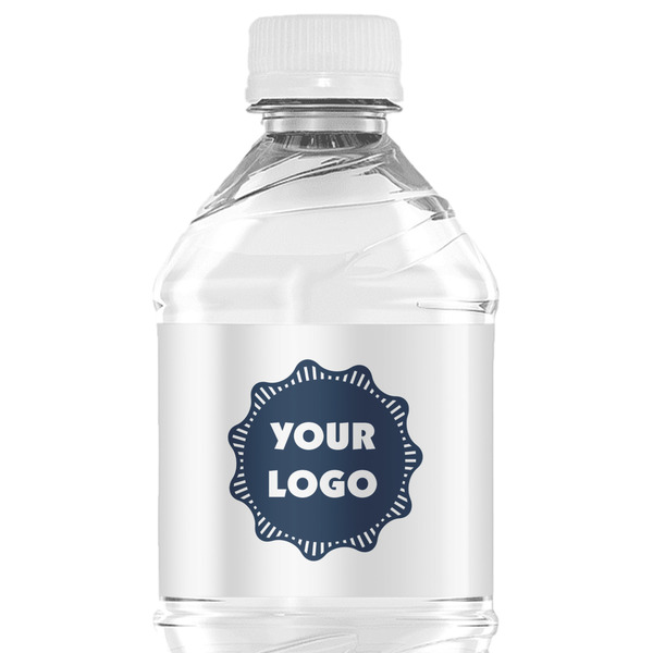 Custom Logo Water Bottle Labels - Custom Sized