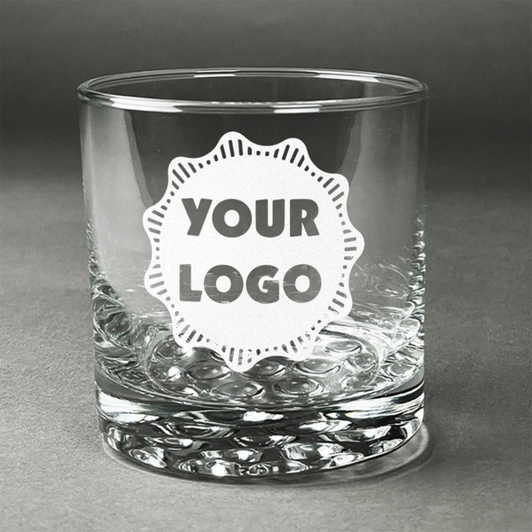 Custom Logo Whiskey Glass - Engraved - Single