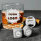 Logo Whiskey Stones - Set of 3 - In Context