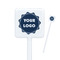 Logo Square Plastic Stir Sticks