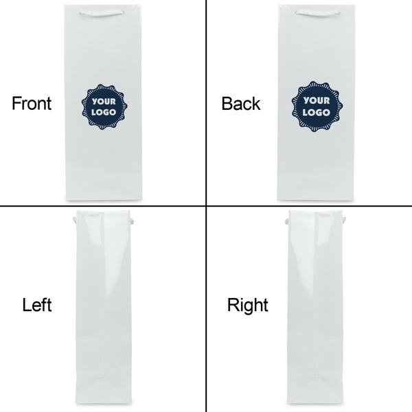 Logo Wine Gift Bag - Gloss - Approval