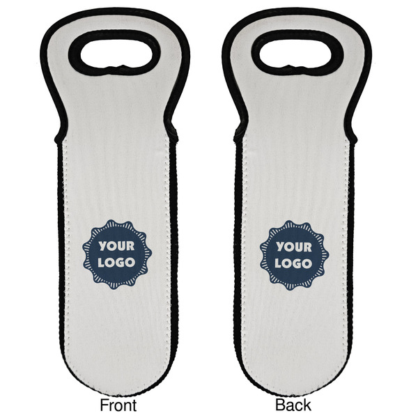 Logo Wine Tote Front & Back