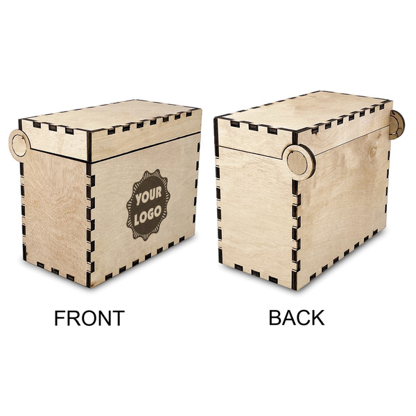 Logo Wood Recipe Box - Approval