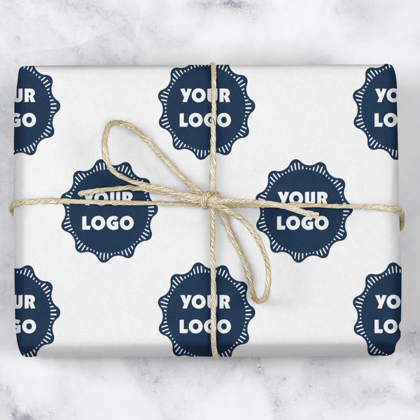 Logo Wrapping Paper Roll - Matte - Wrapped Box