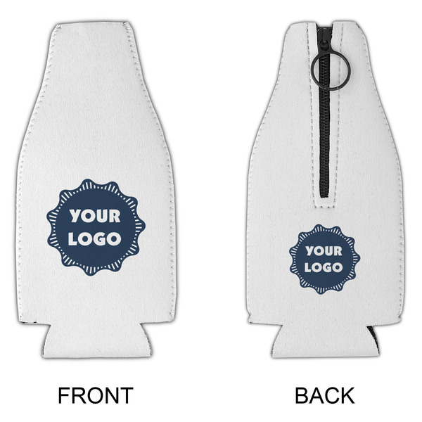 Logo Zipper Bottle Cooler - APPROVAL