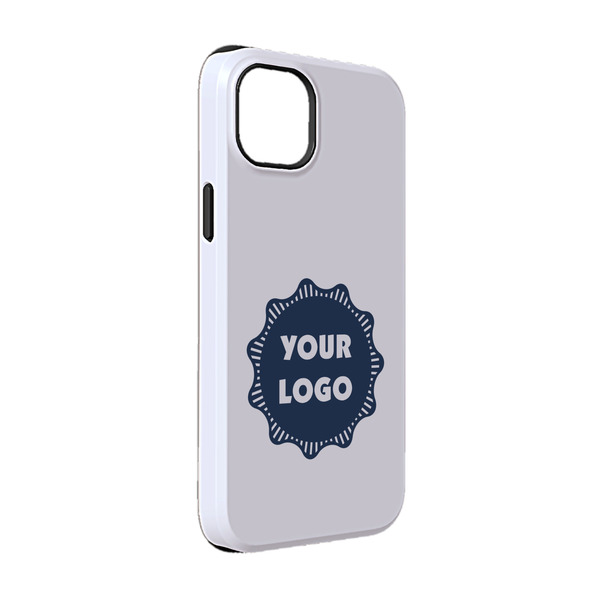 Custom Logo iPhone Case - Rubber Lined - iPhone 14 Pro