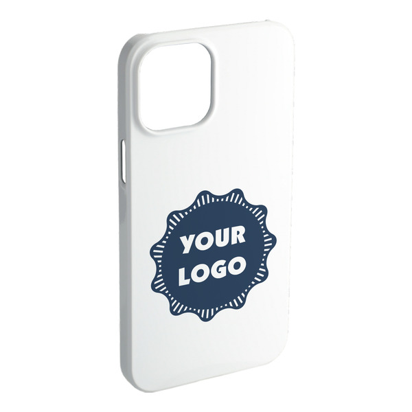Custom Logo iPhone Case - Plastic - iPhone 15 Pro Max