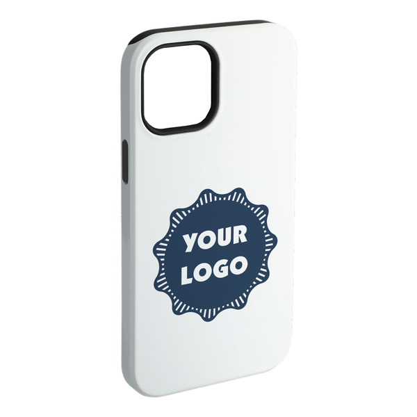 Custom Logo iPhone Case - Rubber Lined
