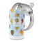 Watercolor Hot Air Balloons 12 oz Stainless Steel Sippy Cups - Top Off