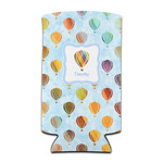 Watercolor Hot Air Balloons Can Cooler (tall 12 oz) (Personalized)