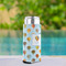Watercolor Hot Air Balloons Can Cooler - Tall 12oz - In Context
