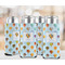 Watercolor Hot Air Balloons 12oz Tall Can Sleeve - Set of 4 - LIFESTYLE