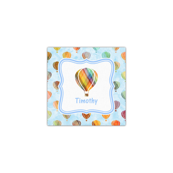 Watercolor Hot Air Balloons 12x12 - Canvas Print - Front View